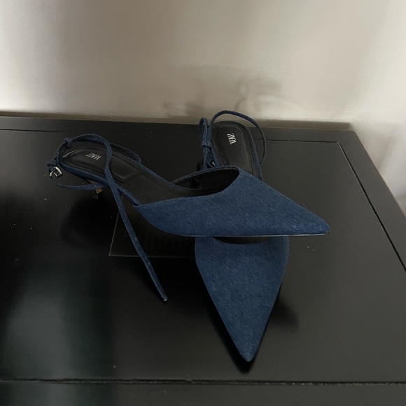 Zara Denim shoes new without tag - Picture 2 of 4